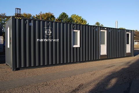 40 fods specialindrettet opholds container