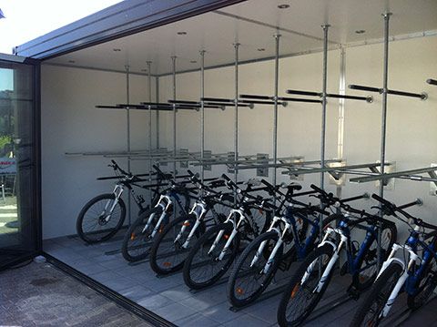 Bicycle Storage – container designed for storing bicycles