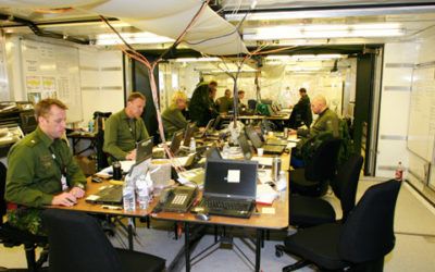 Kommunikationscenter til Hærens Føringsstøtteskole i Fredericia