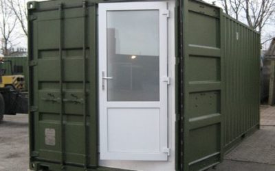 Vådrum container til militær brug