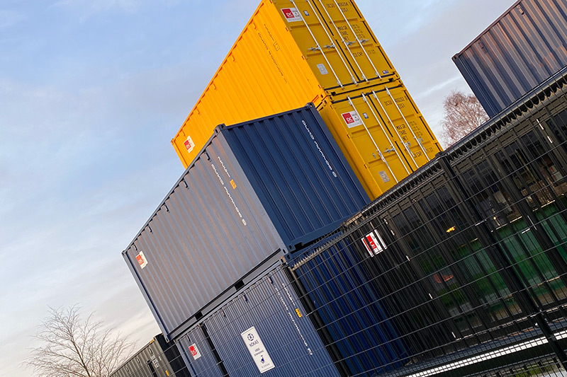 Lej standard containere hos DC-Supply A/S
