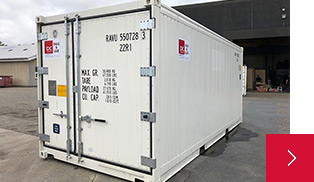 Tomme containere til køl og frys